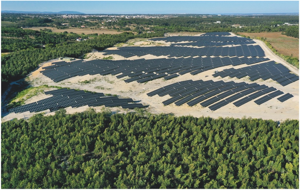 Cartaxo solar park, Portugal