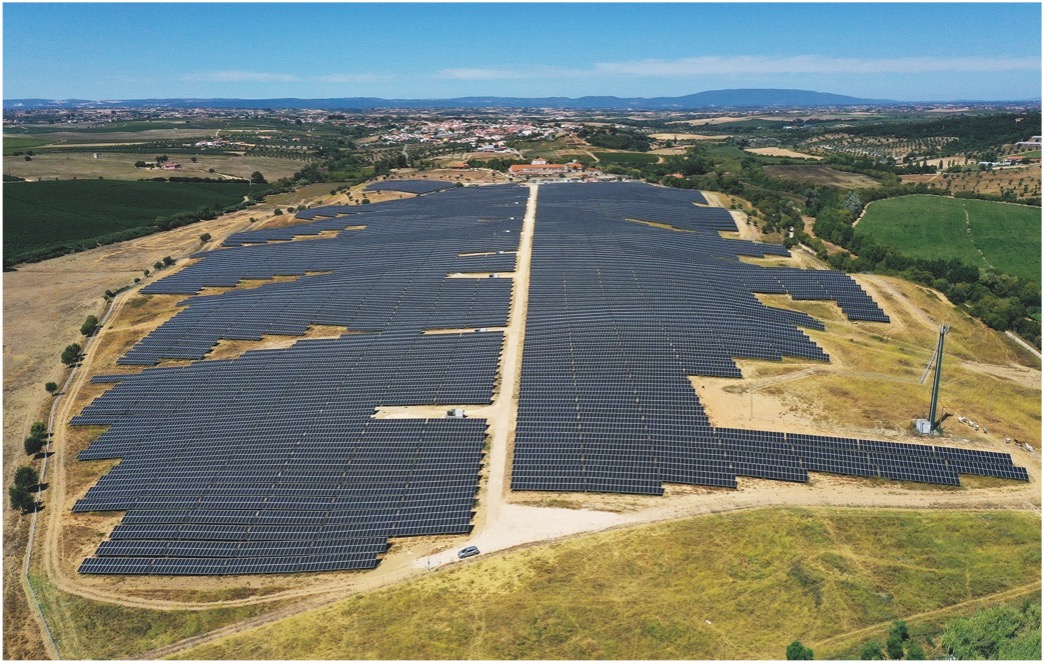 Santarém solar park, Portugal