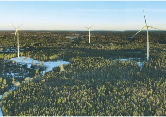 Windpark LAXÅ, Schweden