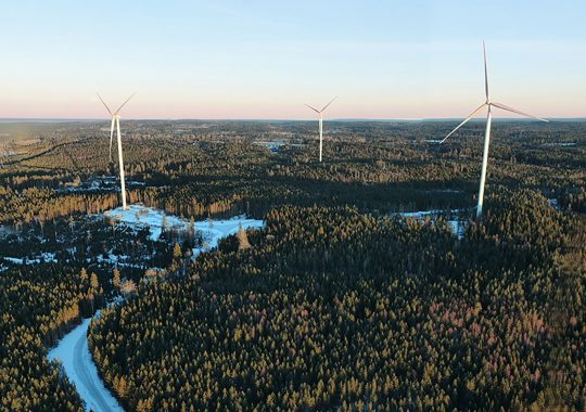 Windpark LAXÅ, Schweden