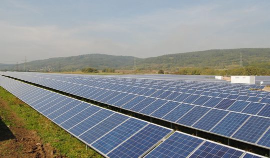 Solarpark Vernerov, Tschechien
