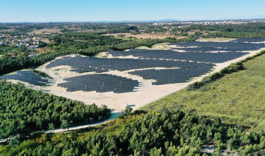 Cartaxo solar park, Portugal