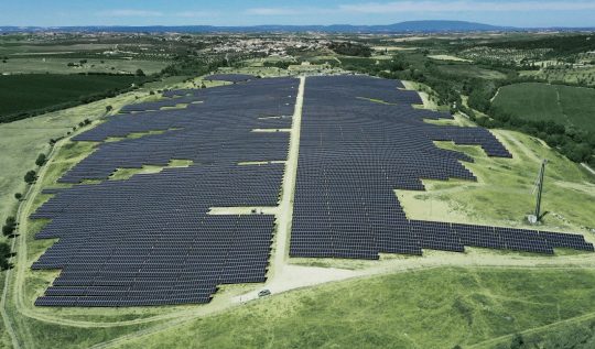 Santarém solar park, Portugal