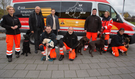 New emergency vehicle for the BRH Rescue Dogs Unit Westerwald e.V.