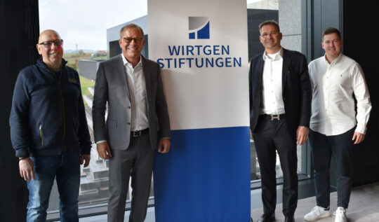 FÜNF JAHRE WIRTGEN STIFTUNGEN